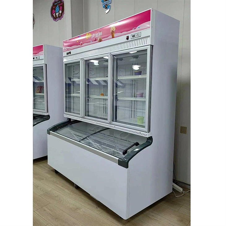 Supermarket Display Freezer Ice Cream Freezer